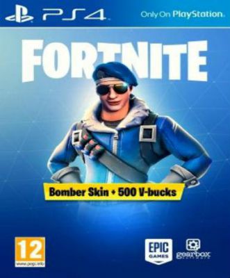 Fortnite: Battle Royale - Royale Bomber Pack + 500 V- BUCKS (PS4)