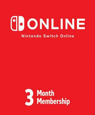 Nintendo 3 month Switch Subscription